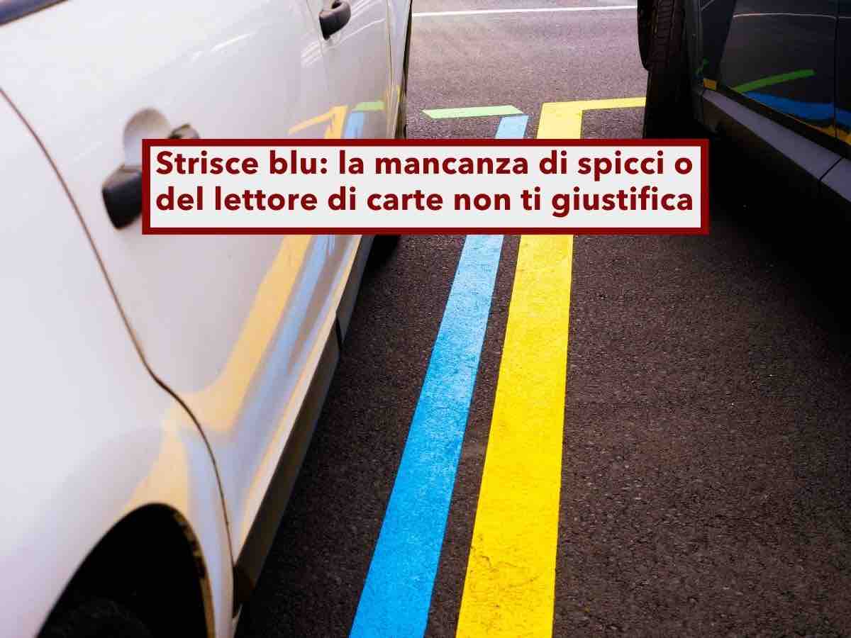 Parcheggio sulle strisce blu, ti becchi lo stesso la multa anche se il parcometro � rotto e non hai monetine: Cassazione