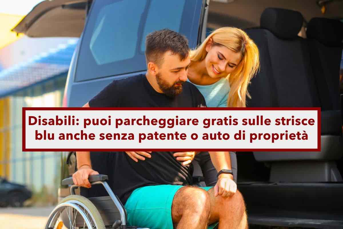 Parcheggi gratuiti per i disabili anche senza la patente o l'auto di propriet: lo dice la Cassazione