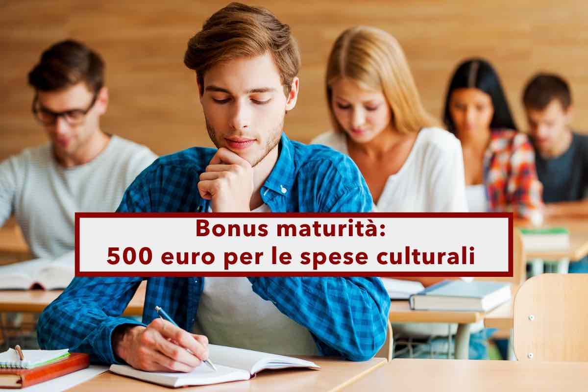 Bonus maturit 2024, in arrivo 500 euro per le spese culturali ma solo se prendi un buon voto: ecco quale e come fare