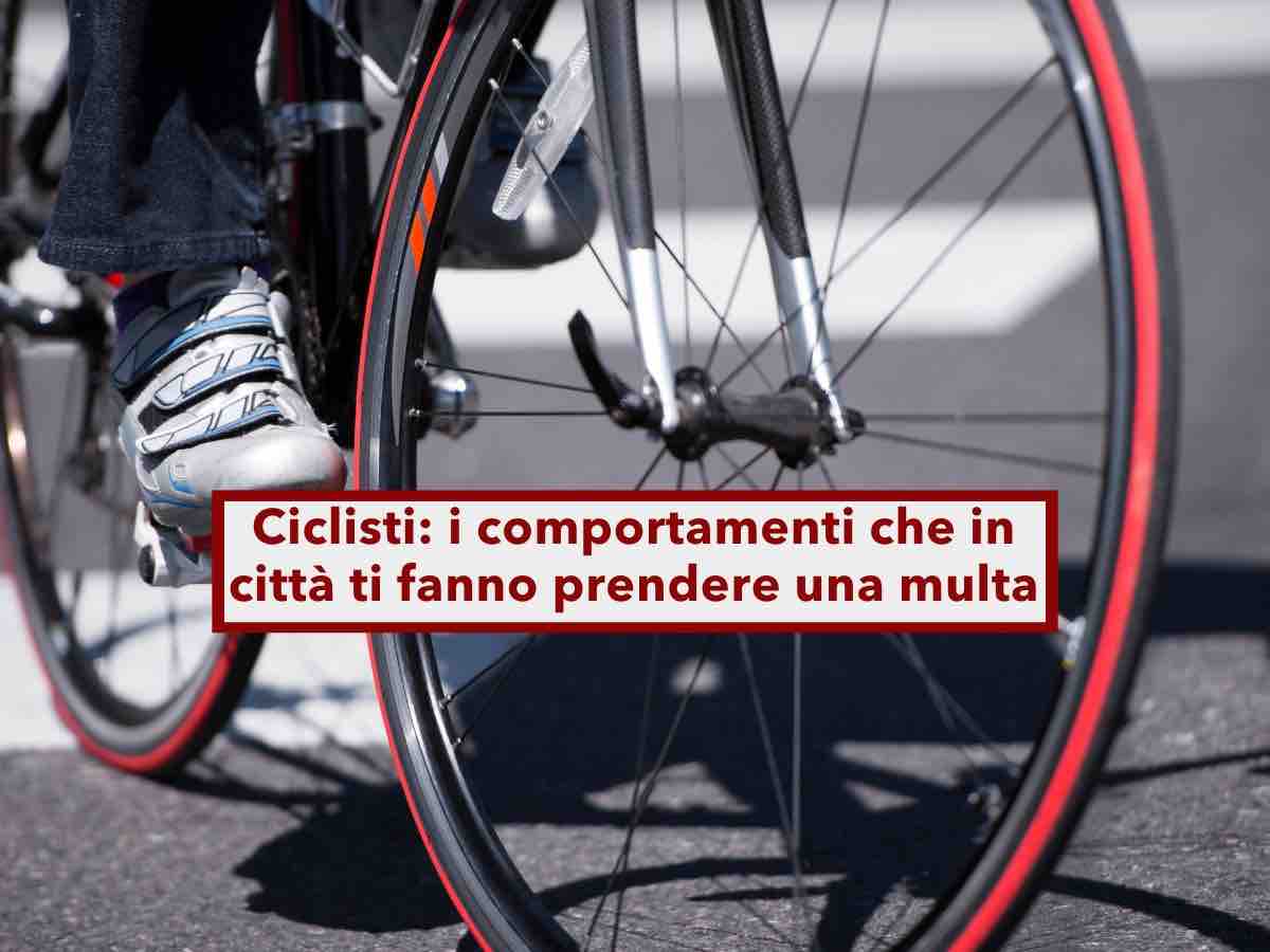 Ciclisti,  vietato attraversare sulle strisce pedonali, si rischia una multa: ecco tutte le regole da rispettare
