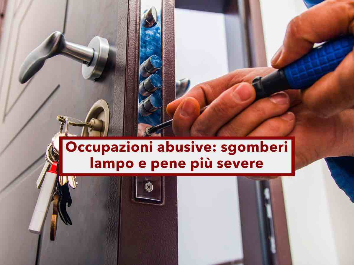 Stop alle occupazioni abusive, da oggi sgomberi lampo e fino a sette anni di reclusione: ecco il nuovo Decreto Sicurezza