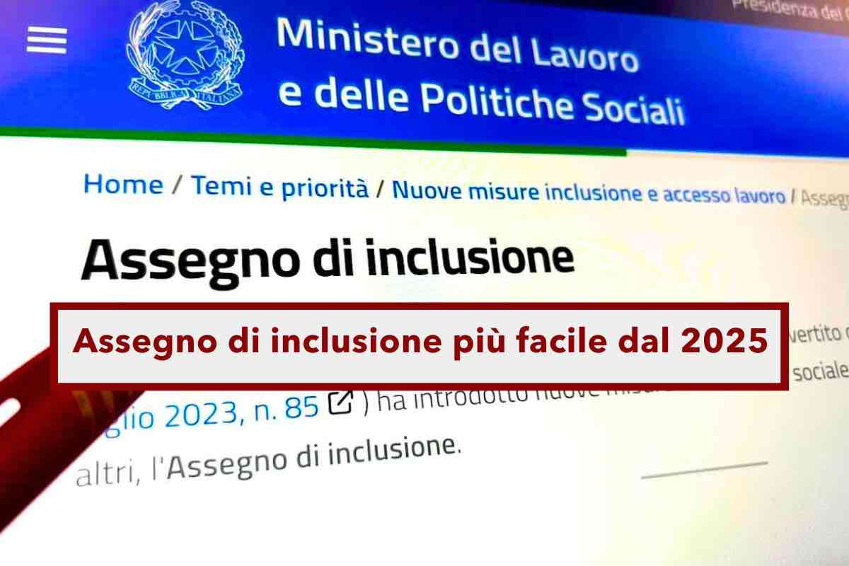 Assegno di inclusione 2025, sar pi facile ottenerlo, aumentate soglie ISEE e reddito familiare: ecco tutte le novit