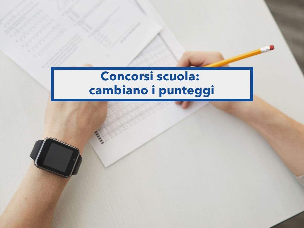 Concorso scuola, in arrivo i nuovi punteggi: pi� punti col dottorato, ma rischi di perdere quelli delle vecchie prove