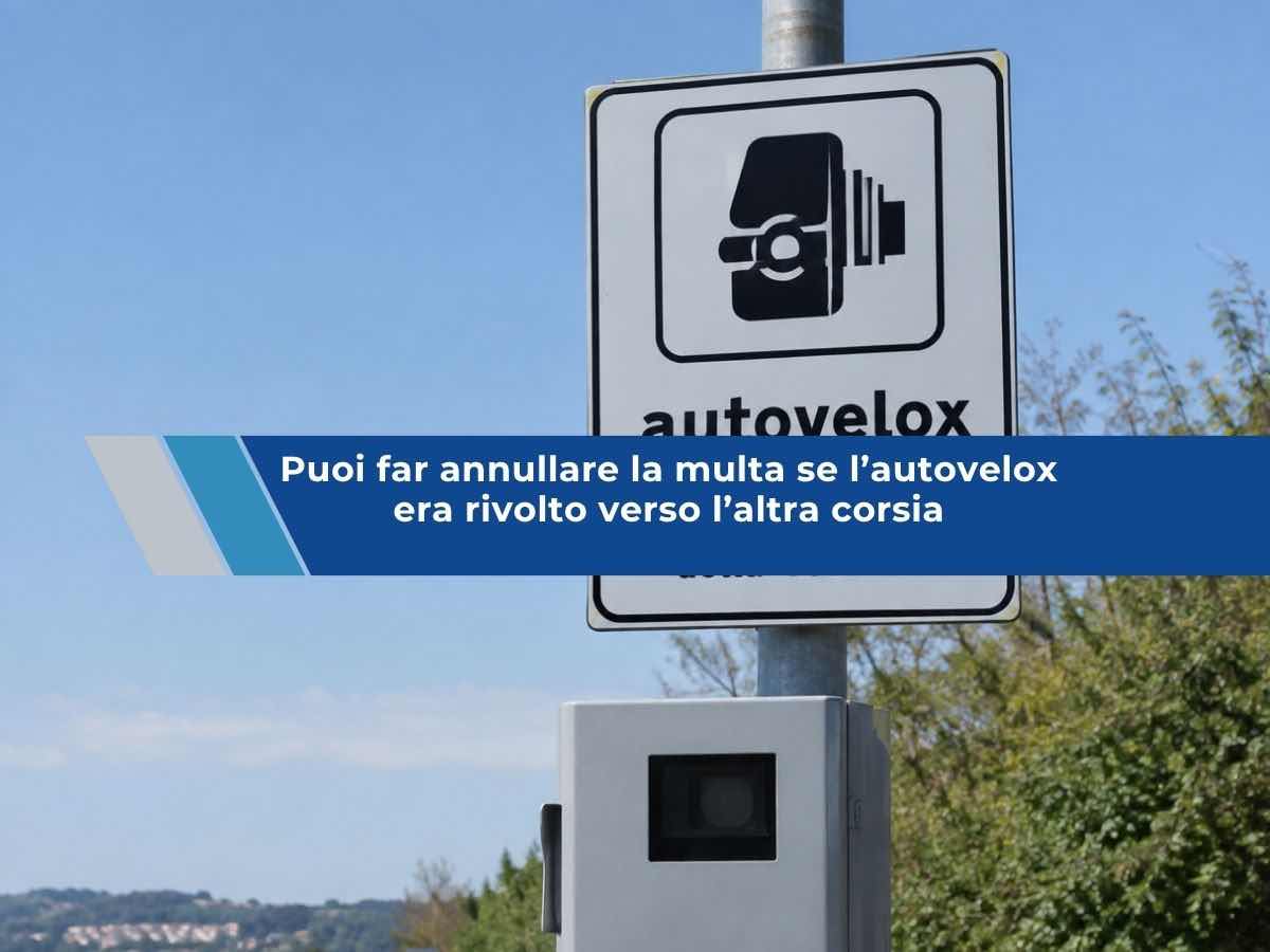 Codice della Strada, puoi far annullare la multa se l�autovelox era nell�altra corsia, ma non sempre: ecco in quali casi