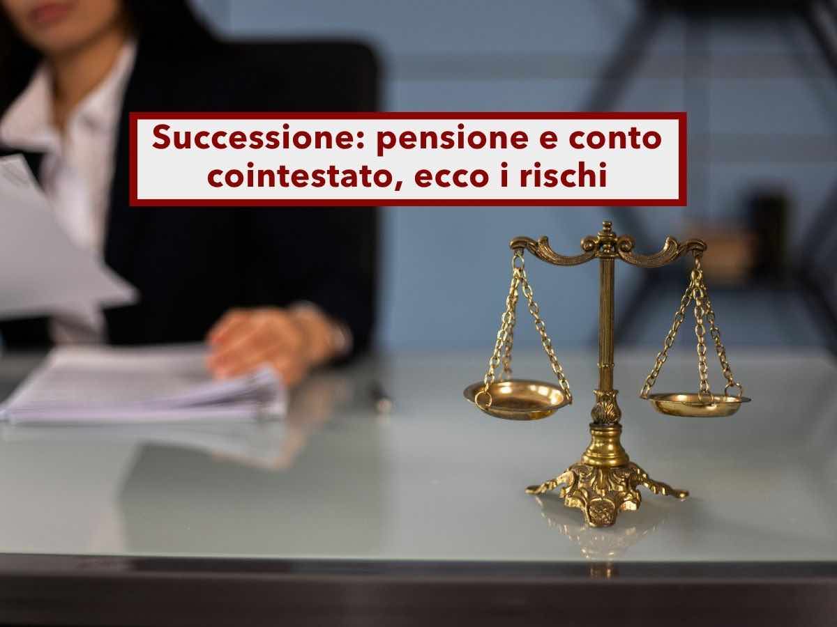 Successione, il conto cointestato con un genitore non ti fa ereditare tutti i suoi soldi della pensione: la Cassazione