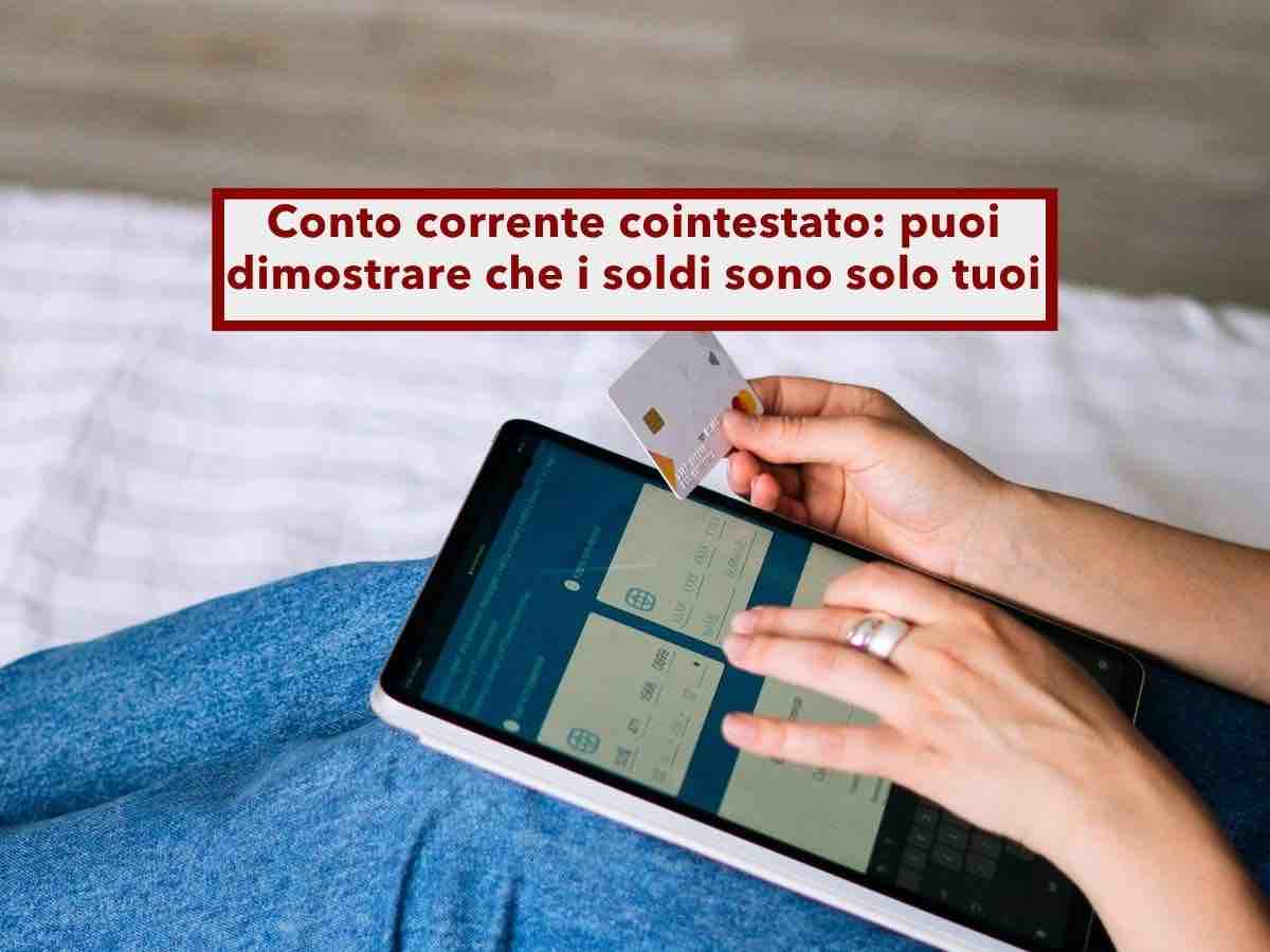 Conto corrente, rischi di perdere met� dei tuoi soldi se cointestato, devi dimostrare tu che sono tuoi: la Cassazione