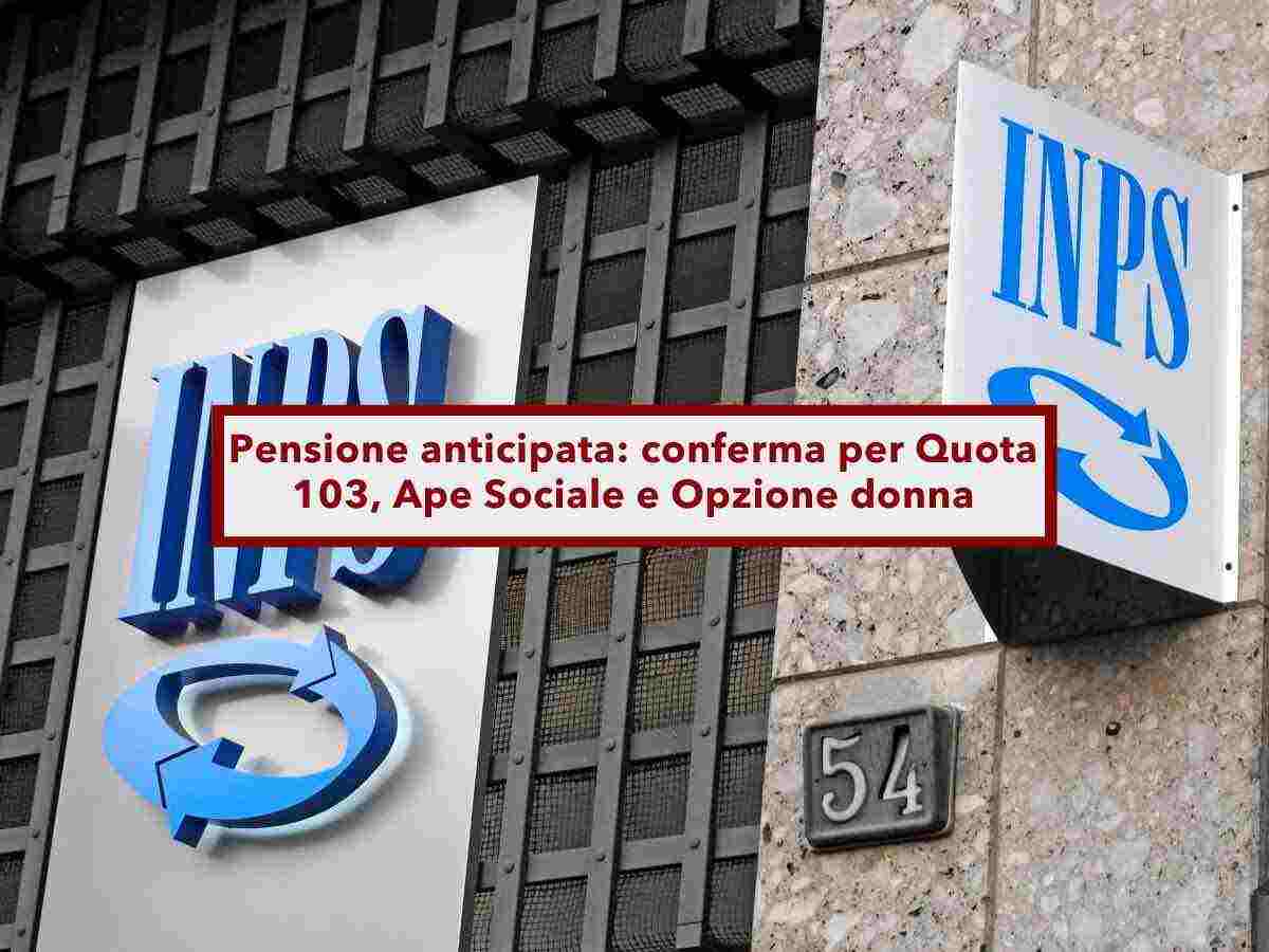 Pensione anticipata 2026, in arrivo la conferma di Quota 103, Ape Sociale e Opzione donna: ecco i requisiti e le novit