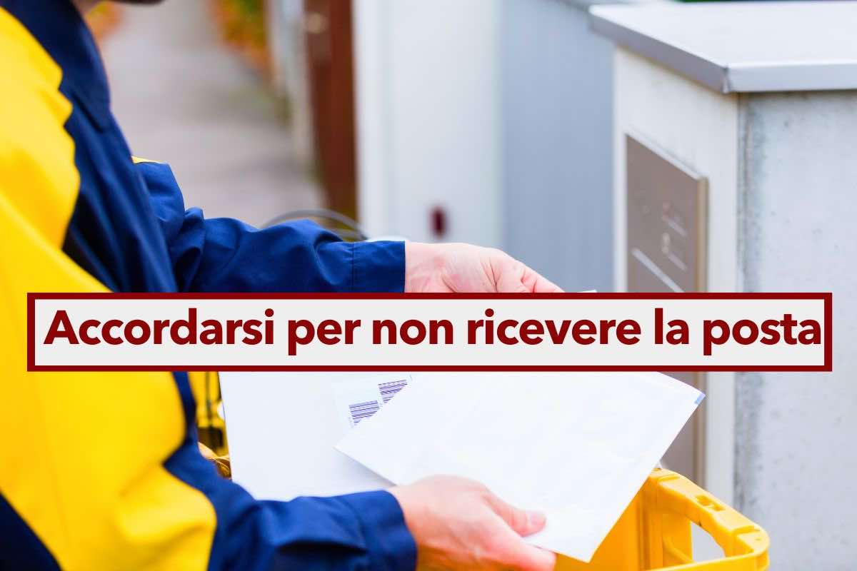 Accordarsi col postino per non ricevere la posta e le raccomandate  corruzione: ecco cosa non devi fare assolutamente