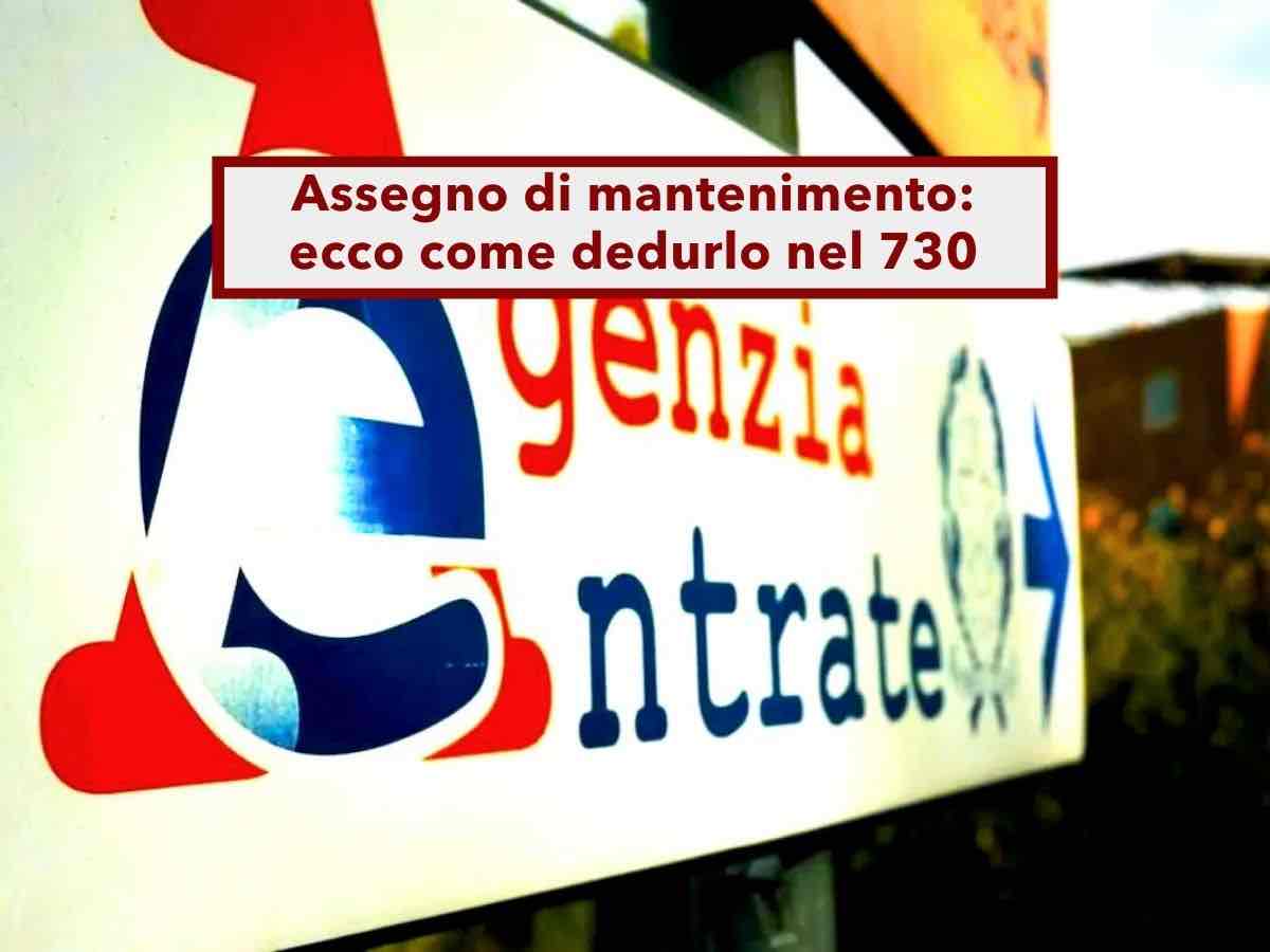 Assegno di mantenimento, puoi pagare meno tasse e in pochi lo sanno: ecco come dedurlo correttamente nel 730