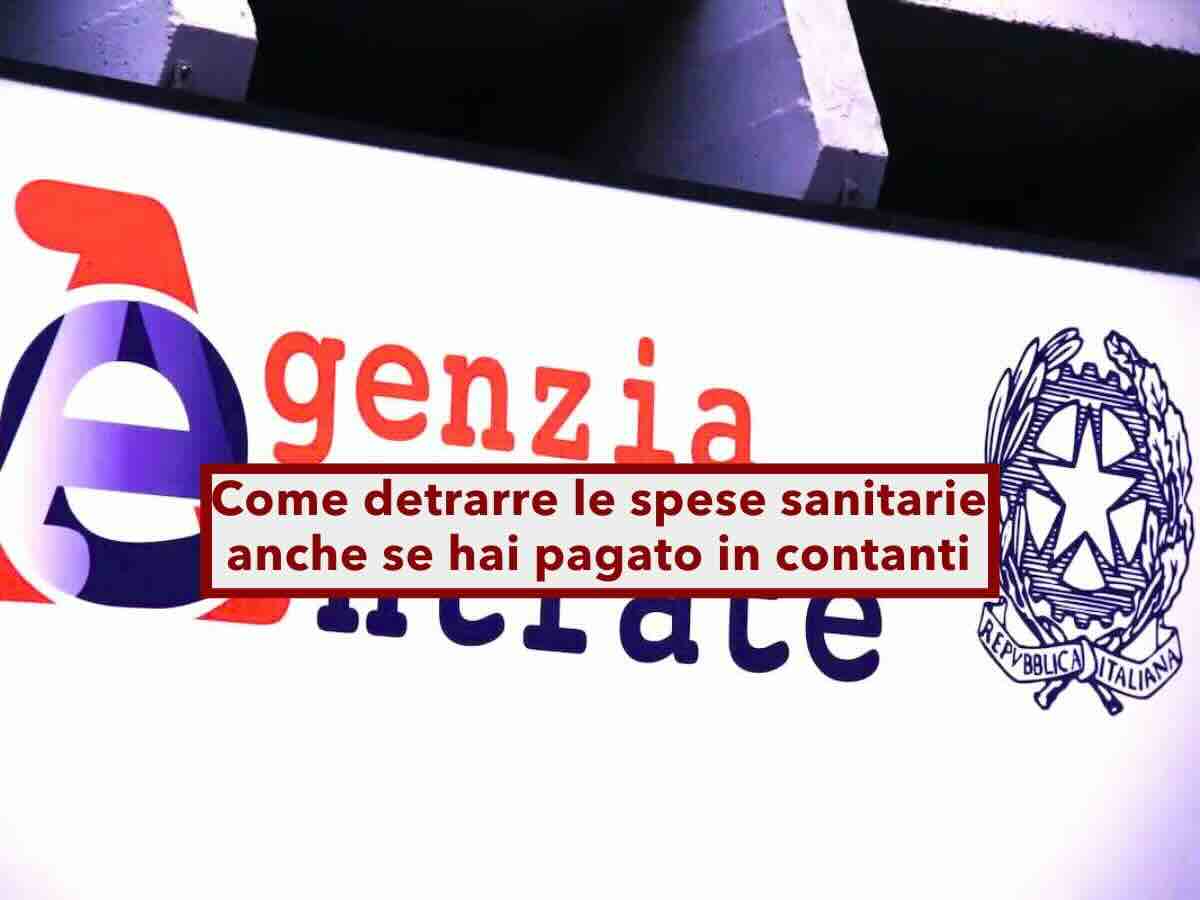 Pagamento in contanti, ecco come detrarre le spese sanitarie nel 730 anche se hai pagato in contanti: la procedura