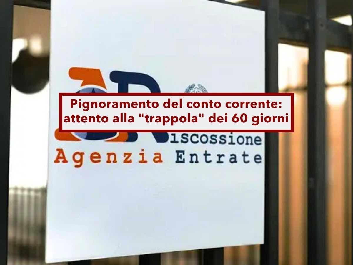Pignoramento del conto corrente, anche se  vuoto non sei al sicuro, attento all'insidia dei 60 giorni: nuova sentenza