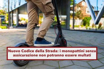 Nuovo Codice della Strada, caos monopattini, non possono multarti, anche senza assicurazione: ecco perch e dettagli