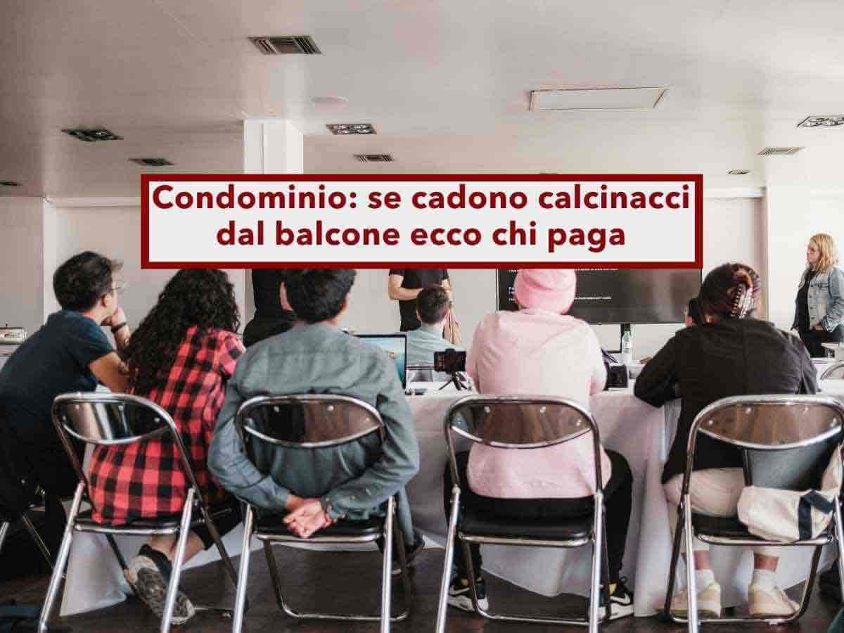 Condominio, niente multa all'amministratore se cadono calcinacci dal balcone, ecco a chi va la colpa: nuova sentenza