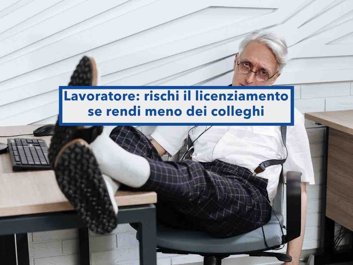 Lavoratore, rischi il licenziamento se rendi molto meno dei tuoi colleghi o sei sgarbato con i clienti: ecco tutti i casi