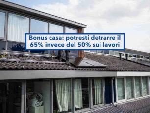 Bonus casa, potresti detrarre il 65% invece del 50% su infissi, condizionatori e cappotto termico: ecco la nuova proposta