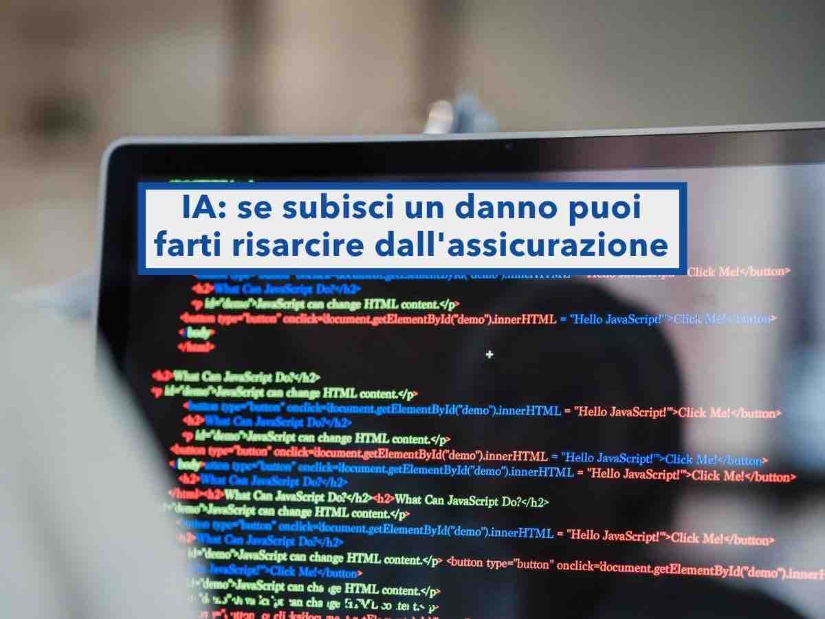 Intelligenza artificiale, ora puoi farti risarcire direttamente dall'assicurazione se subisci un danno: nuovo decreto