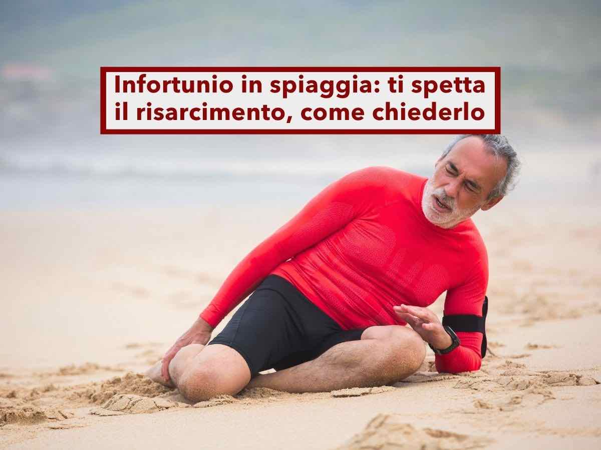 Infortunio in spiaggia, ti spetta il risarcimento se ti fai male e non � colpa tua: ecco chi paga e come chiederlo