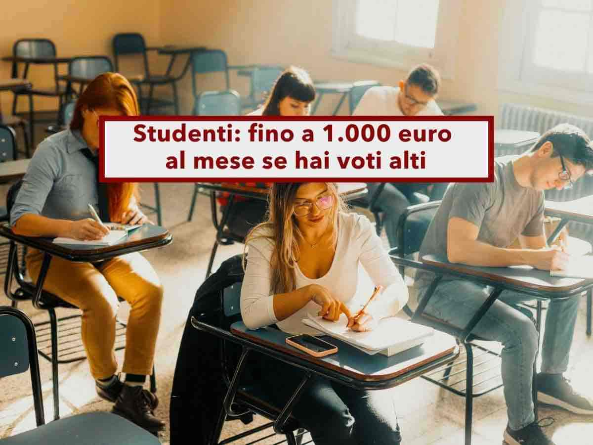 Studenti universitari, in arrivo fino a 1.000 euro al mese in base ai voti: ecco la nuova proposta e i requisiti