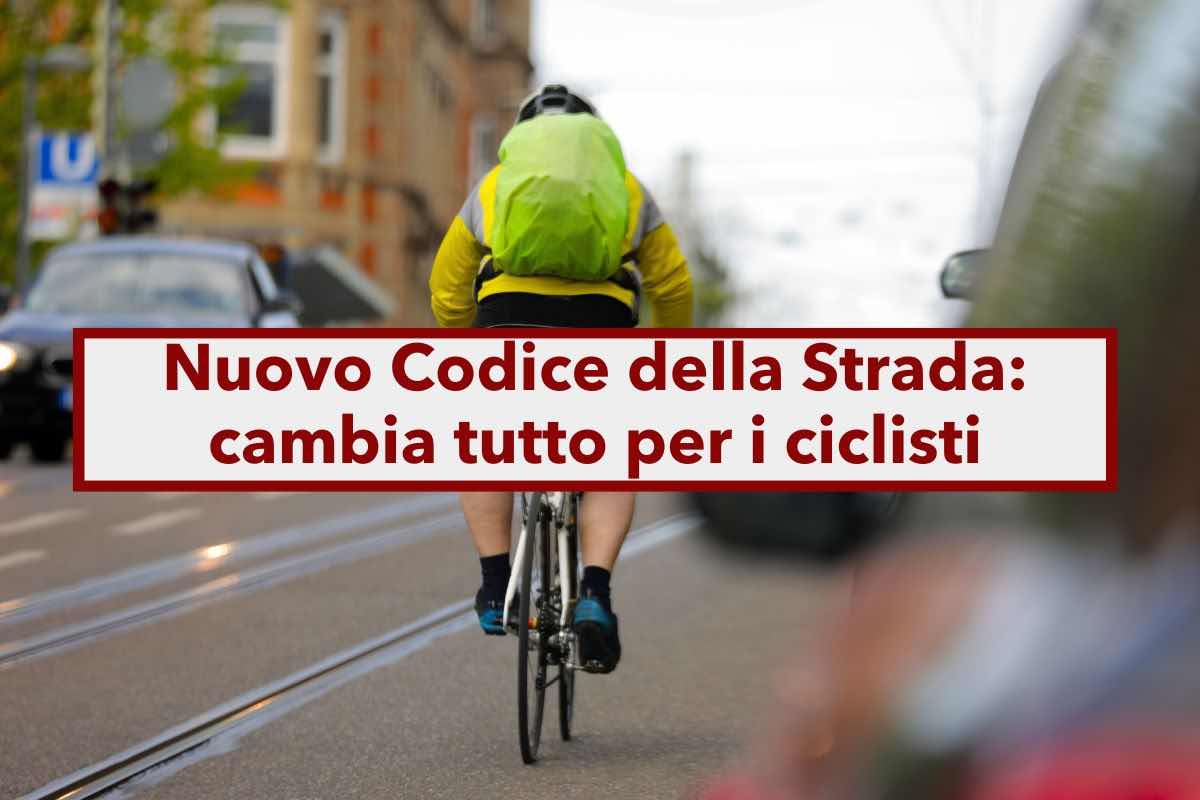 Nuovo Codice della Strada, nuove regole per i ciclisti e multe pi salate: stop al semaforo, niente cellulare e animali