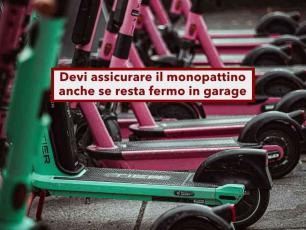 Monopattini, ora devi assicurare il tuo anche se resta fermo in garage tutto l'anno: ecco l'unico modo per evitarlo