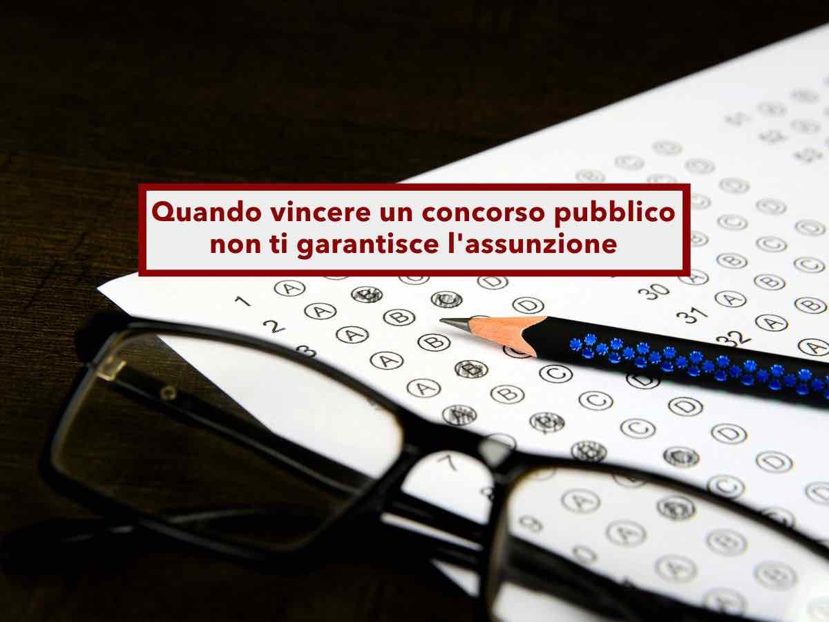 Concorsi pubblici, vincere un concorso non ti garantisce l'assunzione, priorit alla mobilit: nuova sentenza