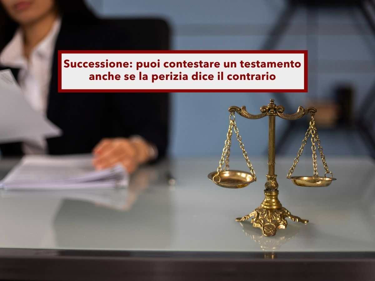 Successione, ora puoi far annullare un testamento anche se la perizia grafologica dice che � autentico: nuova sentenza