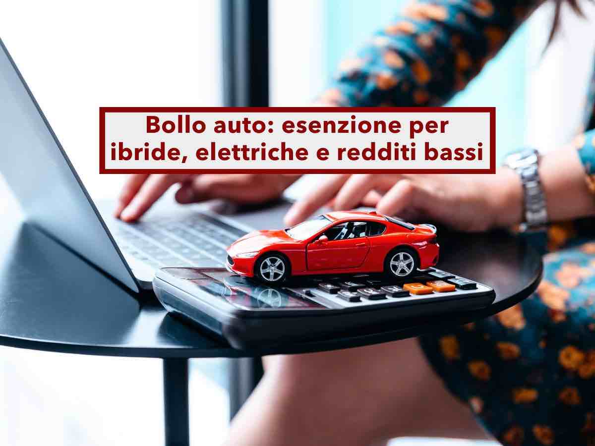 Bollo auto 2026, non lo paghi se hai un'auto ibrida o elettrica e anche se hai un reddito basso: ecco le novit�
