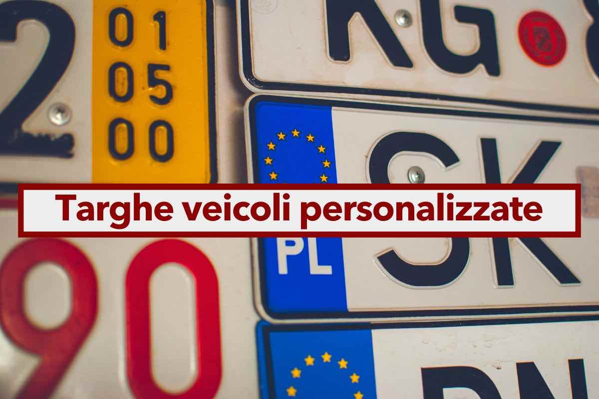 Targa auto personalizzata, puoi farlo anche in Italia, ecco le regole da rispettare, i costi e i tempi: la procedura