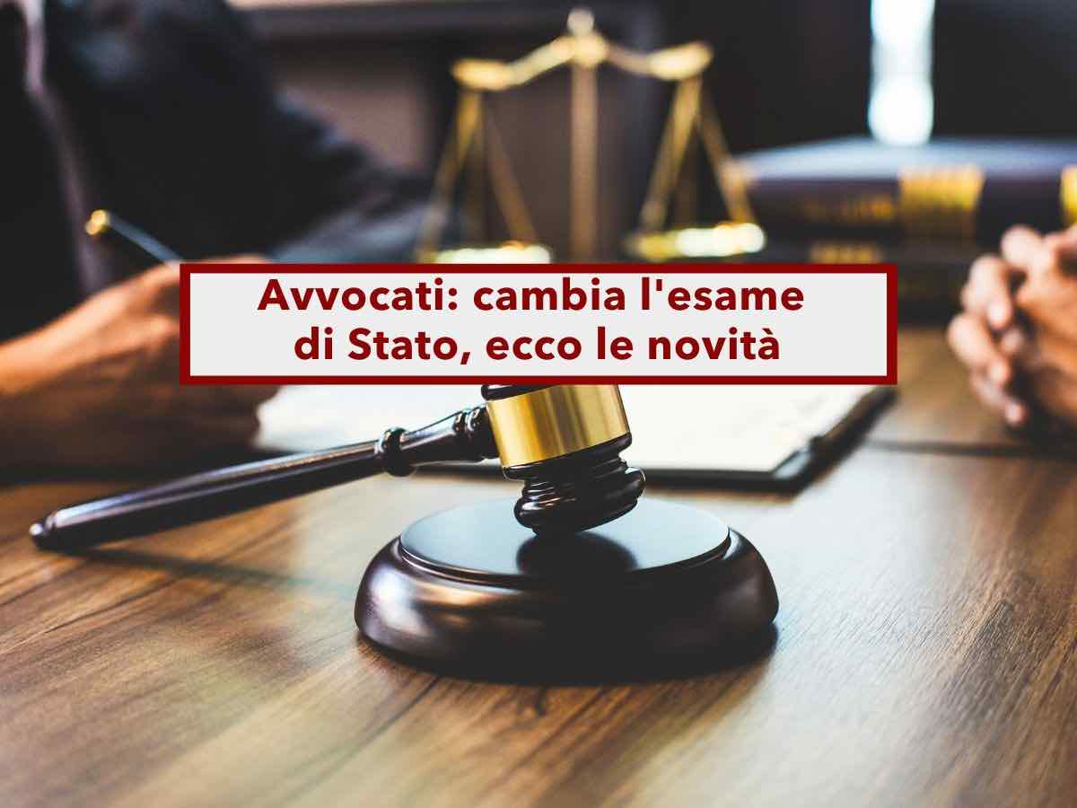 Avvocati, cambia il voto minimo per l'esame di Stato 2025, nel 2026 invece ci saranno tante altre novit: ecco quali