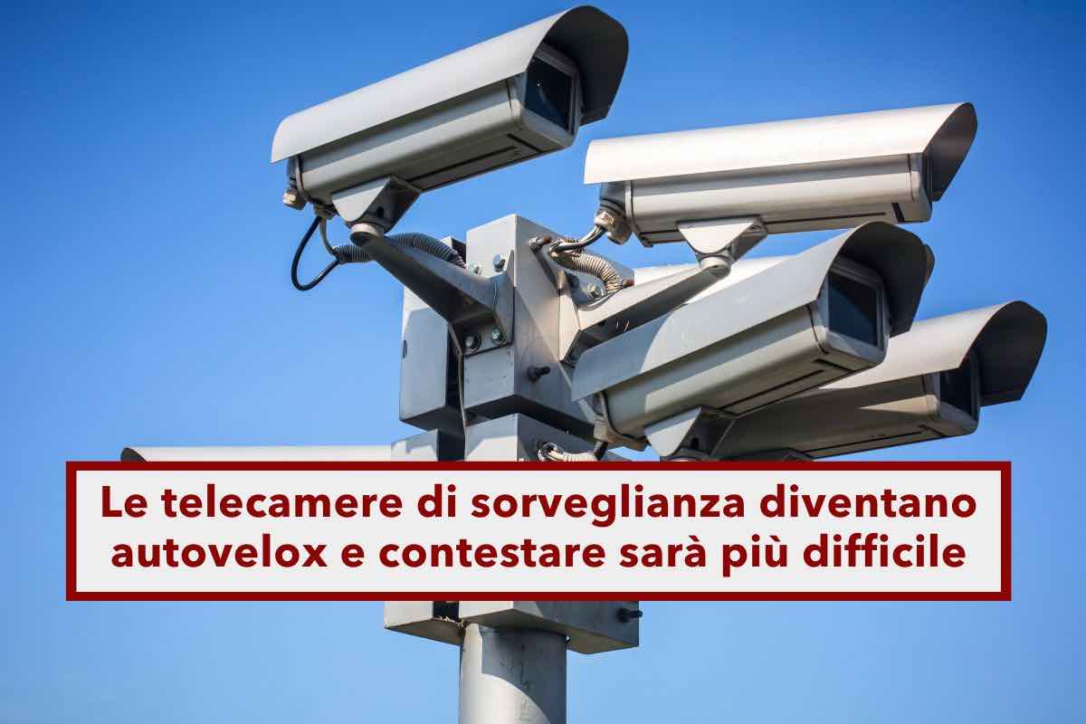 Nuovo Codice della Strada, da oggi tutte le telecamere di sorveglianza diventano autovelox: contestazioni pi difficili