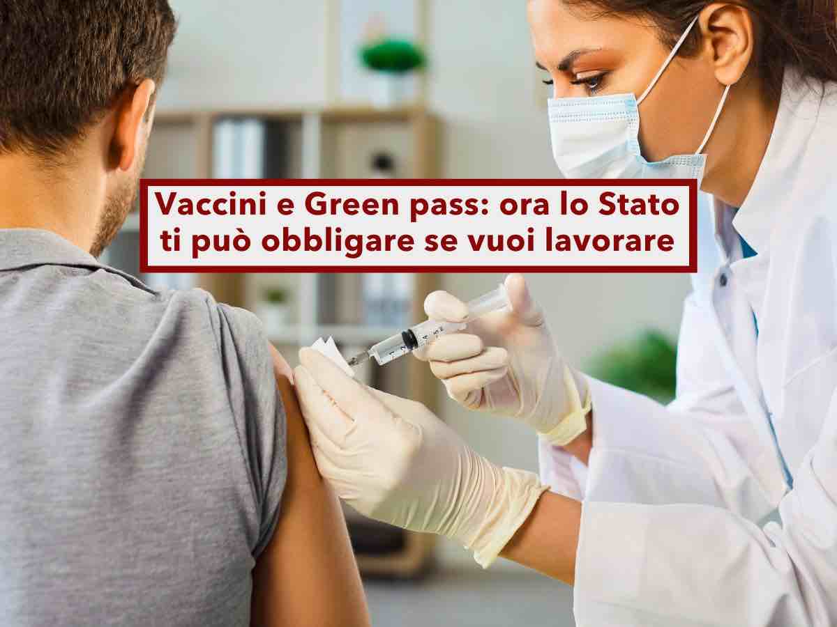 Lavoratore, da oggi lo Stato pu� obbligarti a curarti e vaccinarti se vuoi lavorare: ecco la nuova sentenza