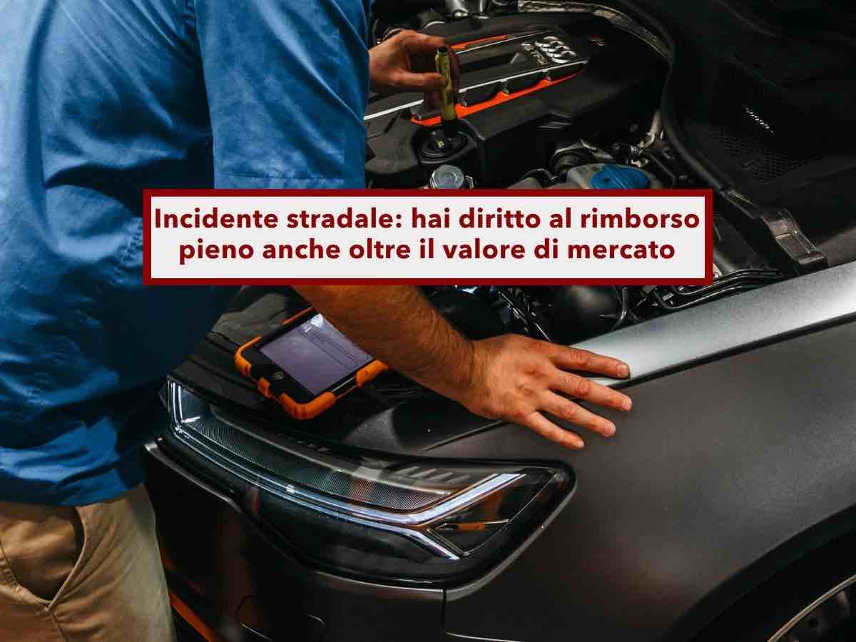 Risarcimento danni, ora puoi ottenere tutta la riparazione dell'auto quasi nuova anche se costa pi� del suo valore