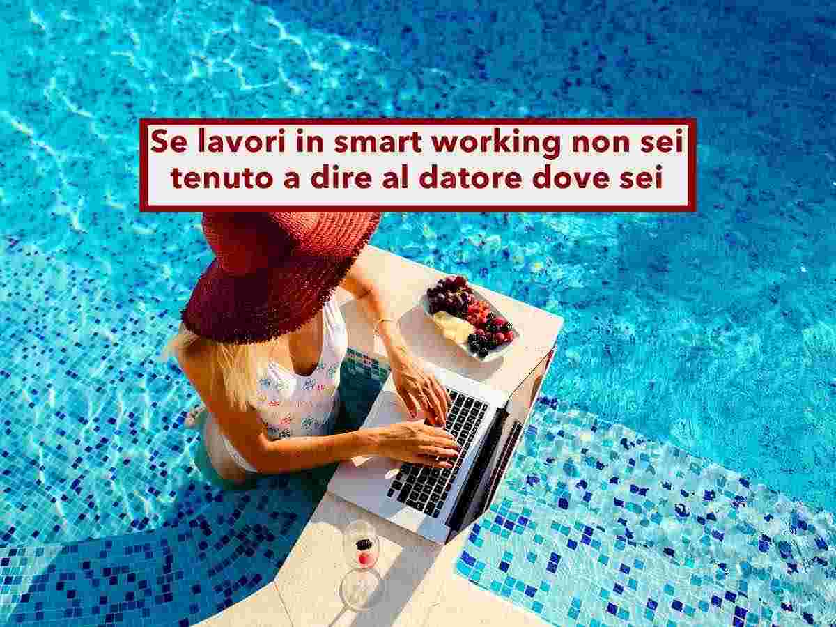 Lavoratori, in smart working il datore di lavoro non  tenuto a sapere dove ti trovi e non pu geolocalizzarti: novit