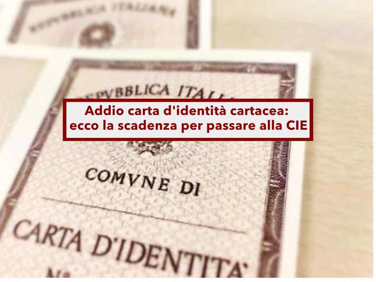 Addio carta d'identit� cartacea, ecco la scadenza per passare a quella elettronica: circolare del Viminale