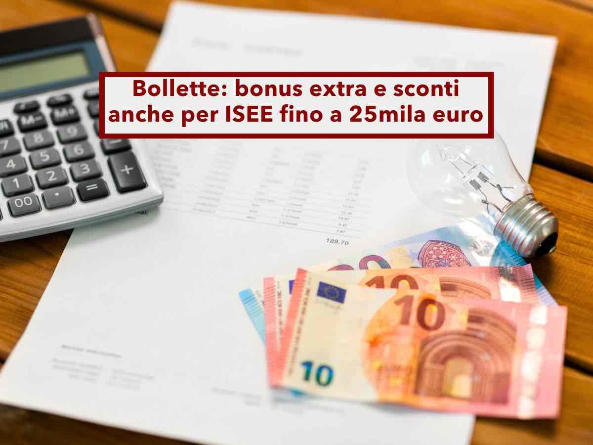 Bonus bollette, arriva un bonus extra e sconti anche per chi ha un ISEE fino a 25mila euro: la bozza del nuovo decreto