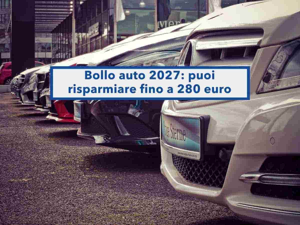 Bollo auto 2027, non lo paghi pi� e risparmi fino a 280 euro, senza domanda n� limiti di reddito: ecco i requisiti