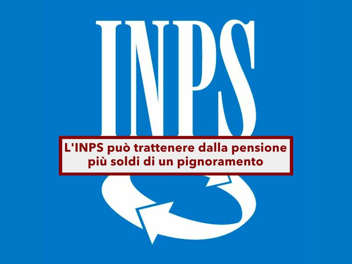 Pensioni, attento ai debiti con l'INPS, possono pignorarti la pensione pi del limite previsto da un giudice: ecco come