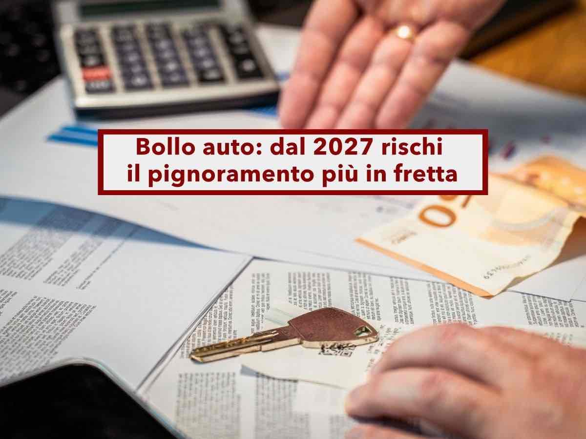 Bollo auto, in arrivo riscossione rapida e pignoramento se non paghi, non aspettare che arrivi la cartella: nuovo decreto