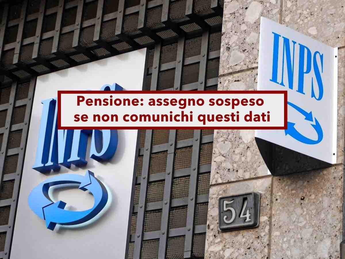 Pensione, l'INPS ti blocca l'assegno e ti chiede indietro i soldi se non comunichi questi dati: ecco come evitarlo