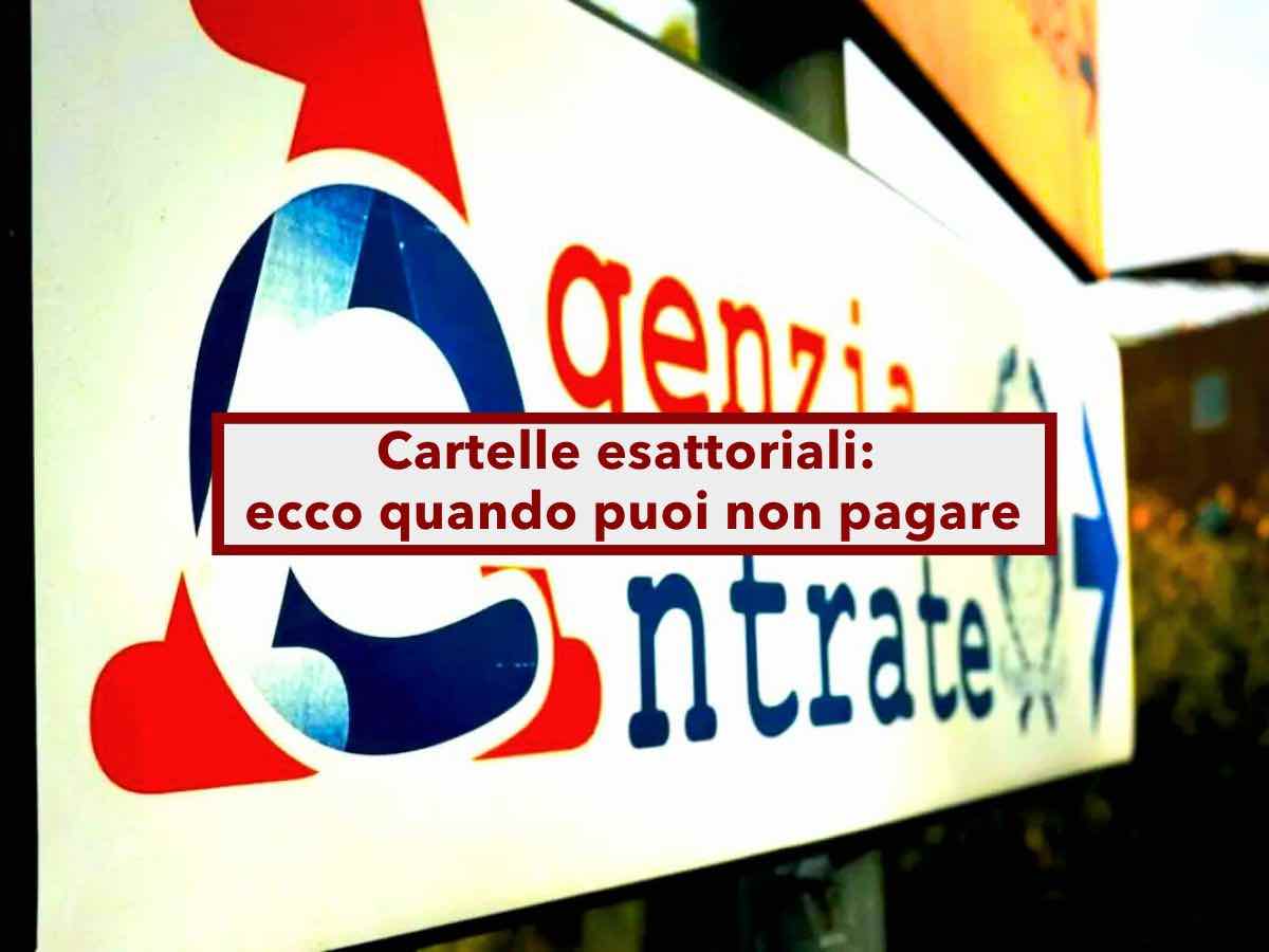 Cartelle esattoriali, ecco quando non sei obbligato a pagarle o puoi pagare di meno: la lista delle regole fondamentali