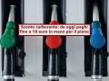 Sconto carburante, ultimi giorni per risparmiare 10 euro a pieno di gasolio: oggi si decide sulla nuova proroga