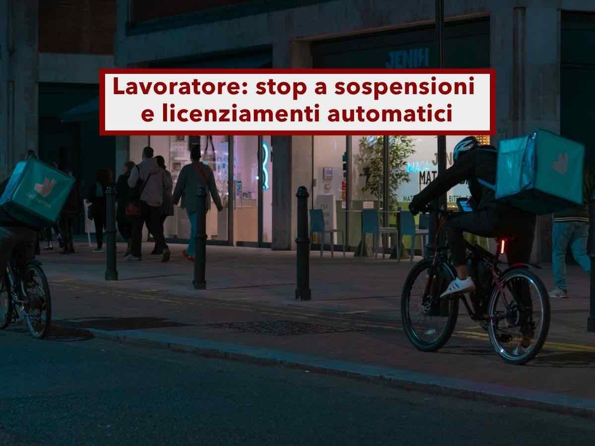 Lavoratore, non potranno pi� licenziarti cos� facilmente se fai il rider o l'autista con un'app: in arrivo la nuova norma