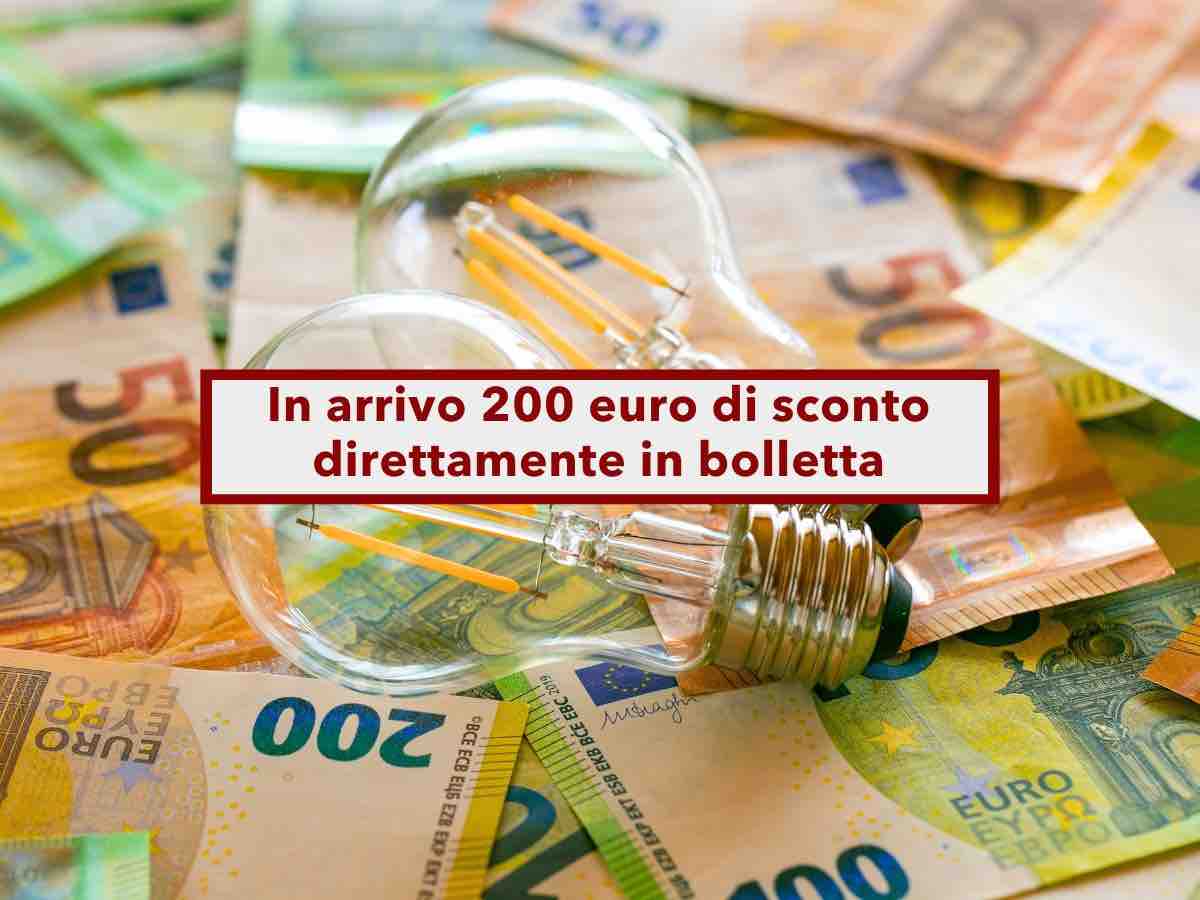 Nuovo bonus bollette 2025, in arrivo 200 euro di sconto direttamente in bolletta: ecco i requisiti e come funziona